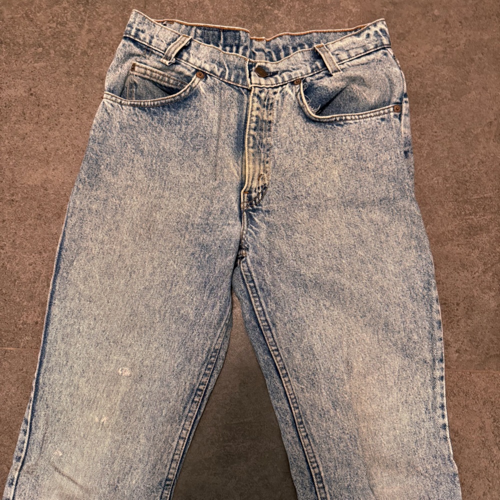 Levi's Light Wash Student Jeans Orange Tab 29x30